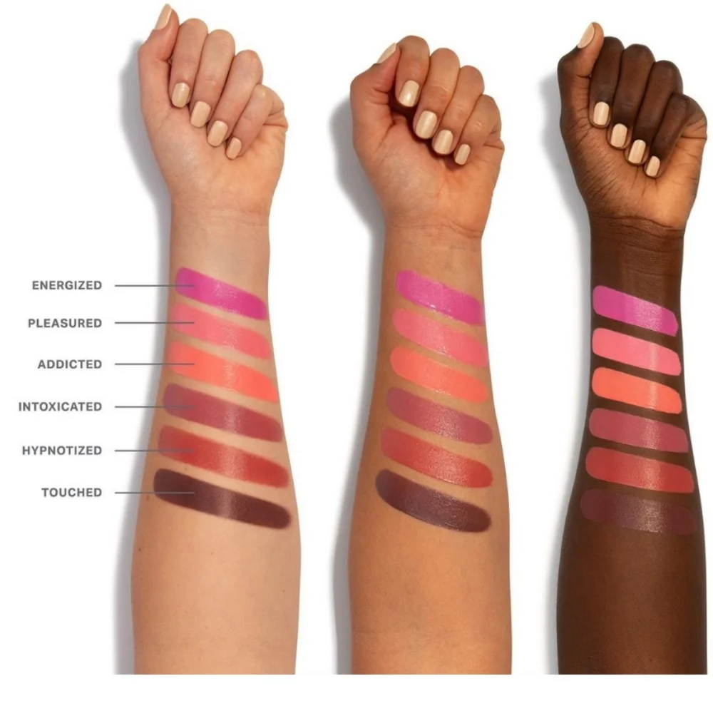 Morphe Huephoric Rush 3-in-1 Silk Blush Shade: Addicted (apricot) 🆕